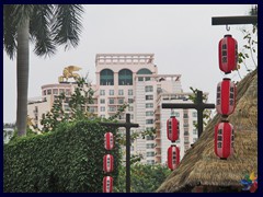 Venice Hotel behind Myanmar village, Windows of the World.